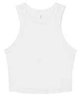 Women’s micro rib racer tank